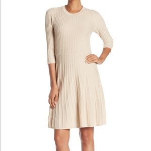 Nanette Nanette Lepore Champagne Metallic Dress